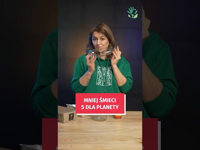 Wideo - 350 kg śmieci produkuje statystyczny Polak! Zobacz jak dbać o ziemię. 5 dla planety.