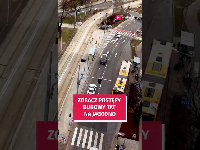 Wideo - TAT przez Bardzką prawie gotowy. Ważna inwestycja na finiszu #wroclaw #mpkwroclaw