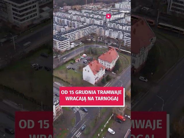 Wideo - Od 15 grudnia tramwaje wracają na Gaj i Tarnogaj #wroclaw
