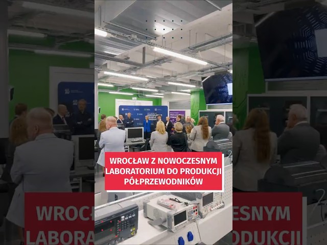 Wideo - Pierwsze takie laboratorium we Wrocławiu. Korzystają z niego uczniowie #wroclaw