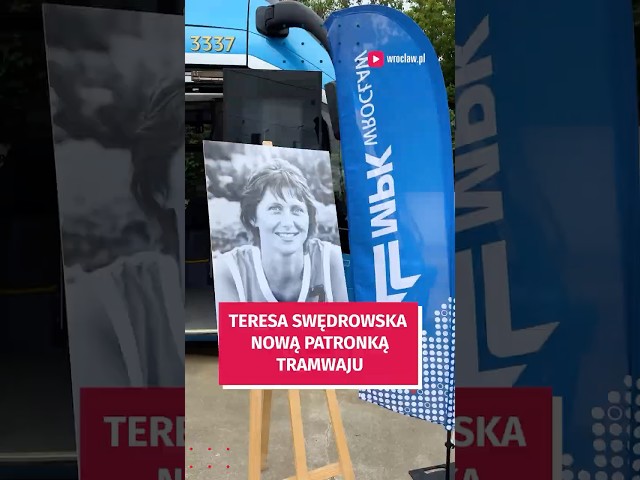 Wideo - Kolejny wrocławski tramwaj ma swoją patronkę! Kogo?
