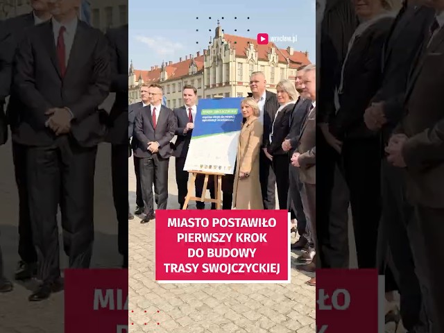 Wideo - Trasa Swojczycka. Ważna droga dla wschodu Wrocławia #wroclaw