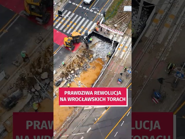 Wideo - Największa inwestycja w ramach TORYwolucji wystartowała! Zobaczcie co się dzieje na budowie #wroclaw