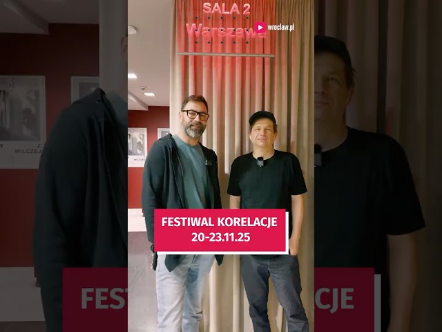 Wideo - Festiwal Korelacje już 20.11! Najlepsze filmy z narracjami mistrzów i mistrzyń słowa #wroclaw