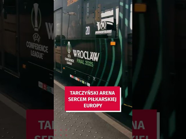 Wideo - Miasto przygotowuje się na Finał Ligi Konferencji UEFA #wroclaw