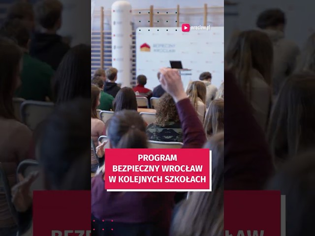 Wideo - Bezpieczny Wrocław w szkołach. Czego nauczyli się uczniowie V LO? #wroclaw