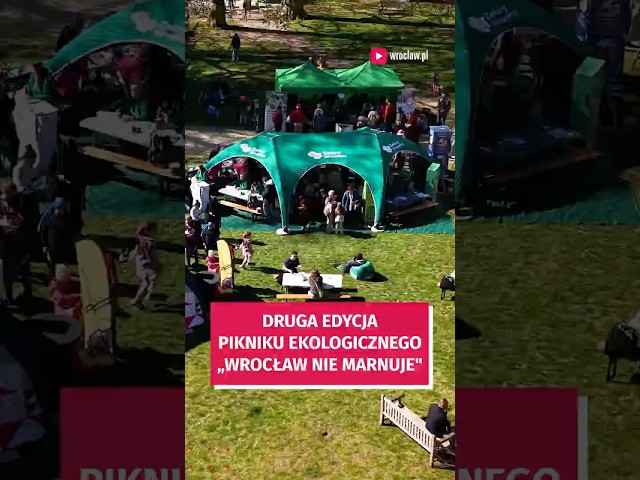 Wideo - Tak bawili się mieszkańcy na pikniku Wrocław nie marnuje #wroclaw