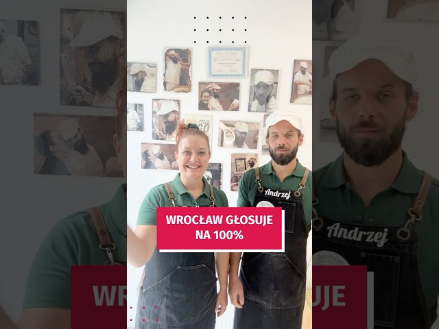 Wideo - Idziemy na wybory razem z Pauliną i Andrzejem z Serotoniny! Wy też dołączcie 1.06 #wroclaw