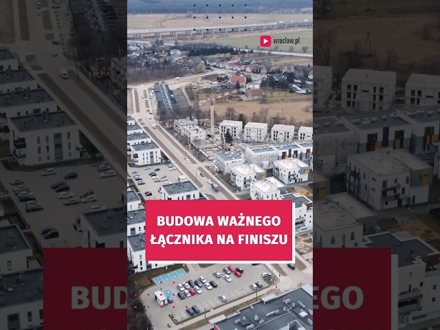 Wideo - Ważny łącznik na Lipie Piotrowskiej już prawie gotowy. Gdzie powstał? #wroclaw