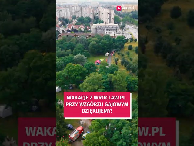 Wideo - Gaj, dziękujemy za wspólną zabawę! #wakacjezwroclawpl