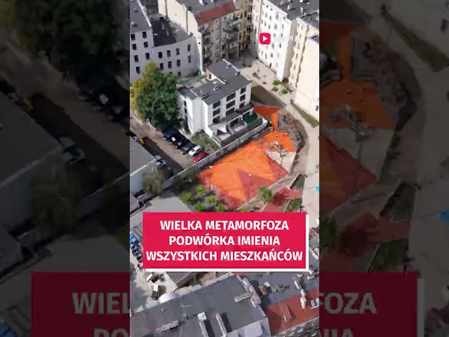 Wideo - To podwórko zmieniło się nie do poznania! |#wroclaw #inwestycje