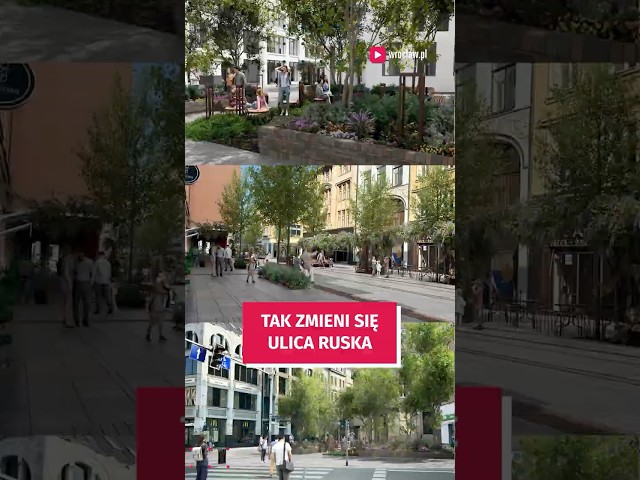 Wideo - Tak zmieni się ulica Ruska. Ogłoszono przetarg na jej przebudowę #wroclaw