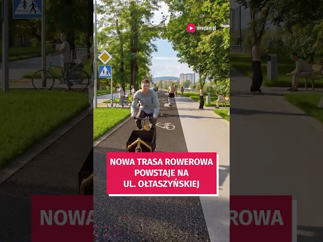 Wideo - Nowa trasa rowerowa na południu Wrocławia. Zobacz, gdzie powstaje! #wroclaw