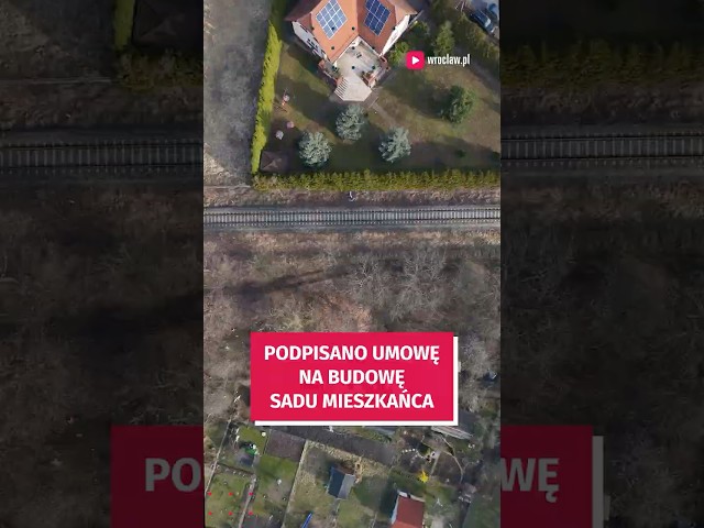 Wideo - Jest umowa na Sad Mieszkańca - za pół roku będzie tam pięknie #wroclaw