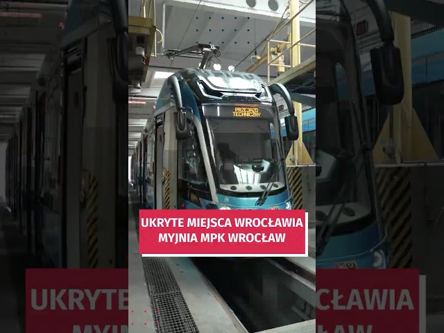 Wideo - Gdzie się myją wrocławskie tramwaje? #wroclaw