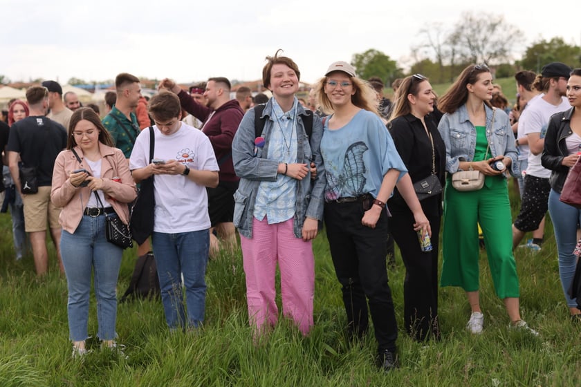 Juwenalia 2023 we Wrocławiu. Na zdjęciu studenci