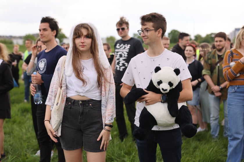 Juwenalia 2023 we Wrocławiu. Na zdjęciu studenci