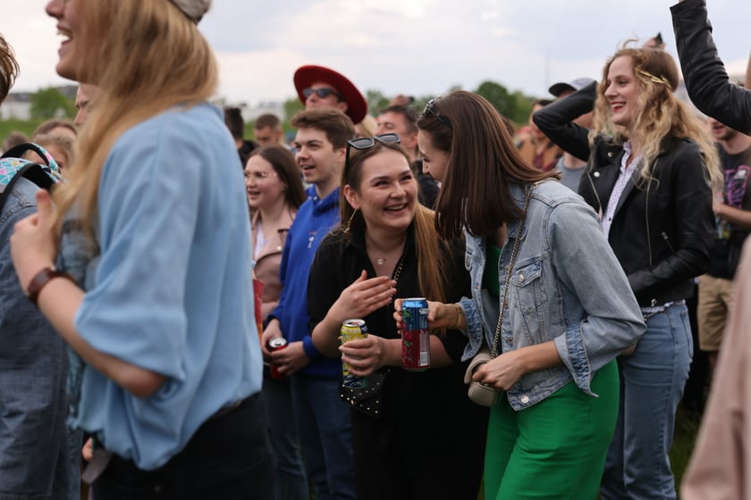 Juwenalia 2023 we Wrocławiu. Na zdjęciu studenci