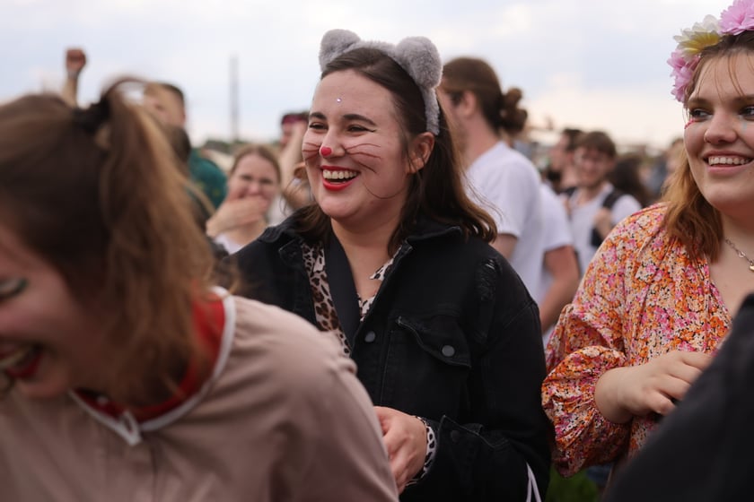 Juwenalia 2023 we Wrocławiu. Na zdjęciu studenci