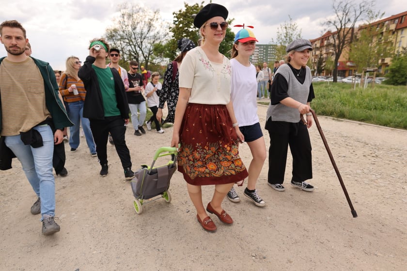 Juwenalia 2023 we Wrocławiu. Na zdjęciu studenci