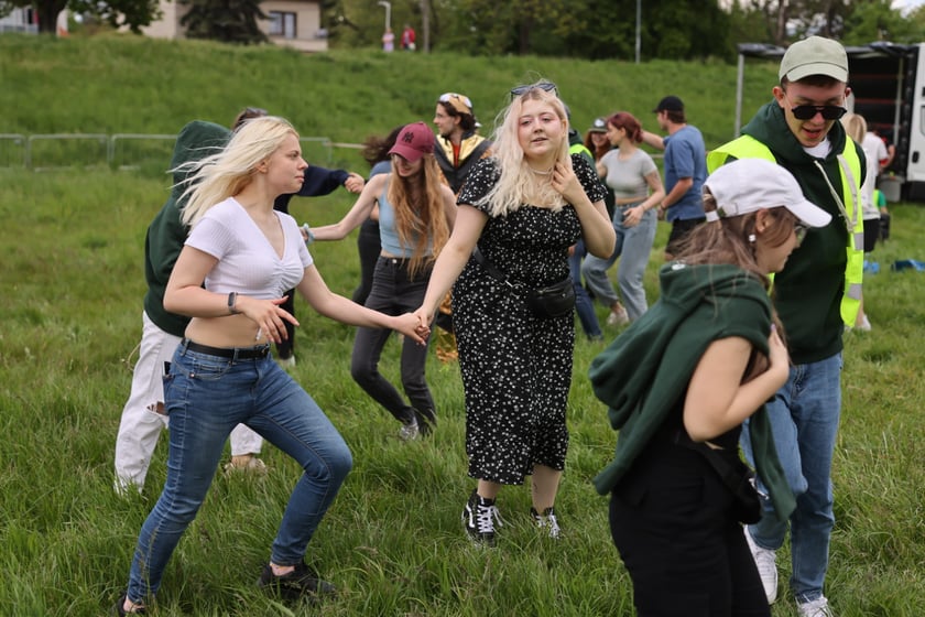 Juwenalia 2023 we Wrocławiu. Na zdjęciu studenci