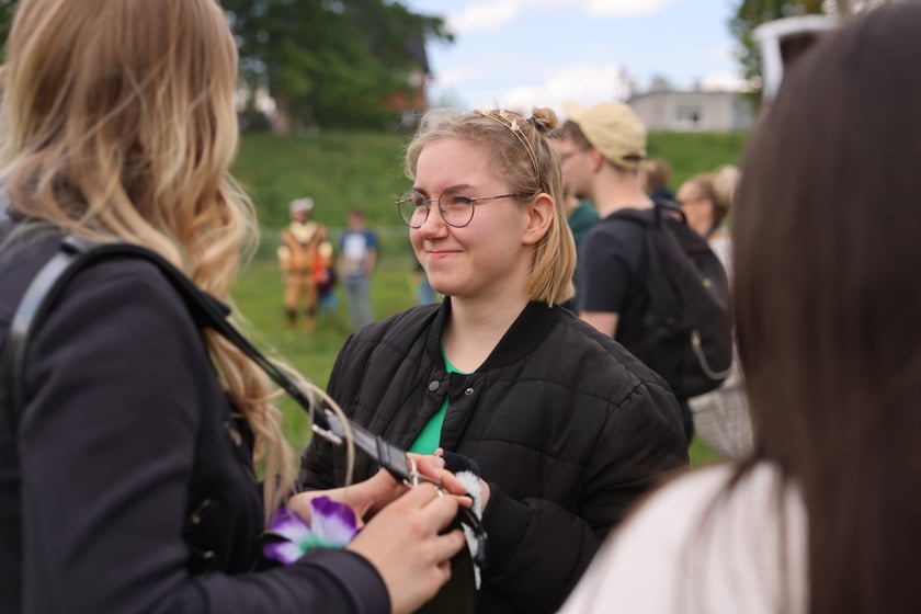 Juwenalia 2023 we Wrocławiu. Na zdjęciu studenci