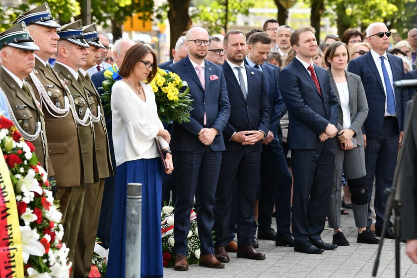 4 lipca pod pomnikiem Pomordowanych Profesorów Lwowskich
