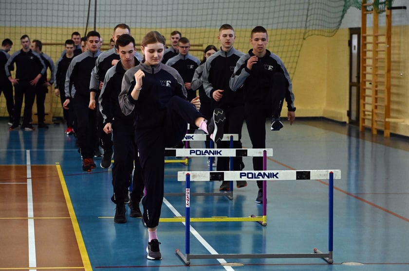 Trening biegowy prowadziła st. szer. Joanna Linkiewicz