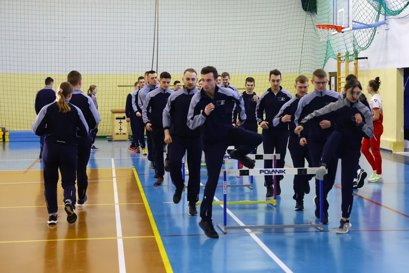 Trening biegowy prowadziła st. szer. Joanna Linkiewicz
