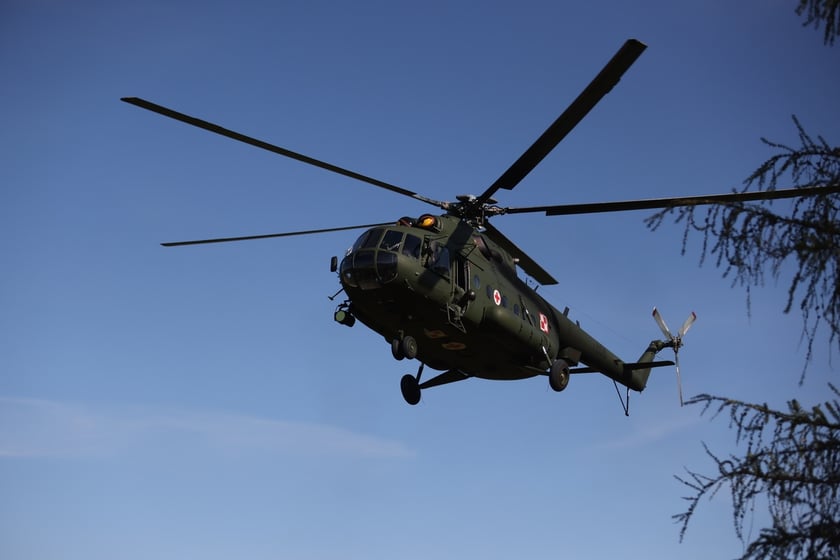 Ćwiczenia w szkole oficerskiej realizowano na podstawie doświadczeń z frontu w Ukrainie