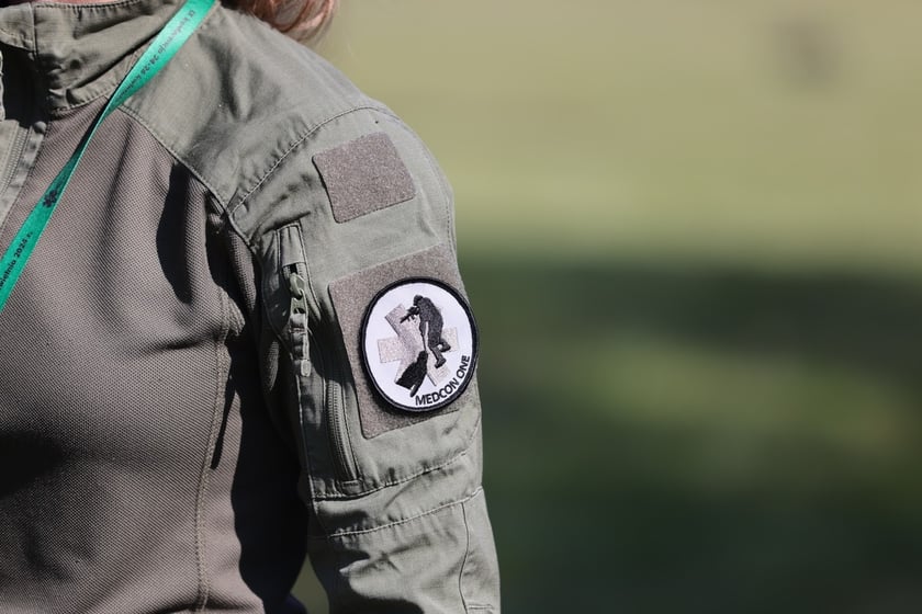 Ćwiczenia w szkole oficerskiej realizowano na podstawie doświadczeń z frontu w Ukrainie