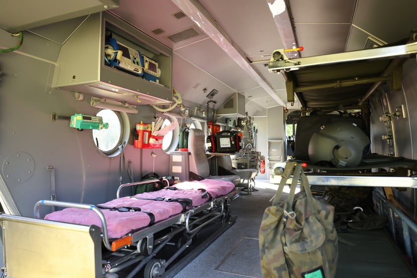 Ćwiczenia w szkole oficerskiej realizowano na podstawie doświadczeń z frontu w Ukrainie