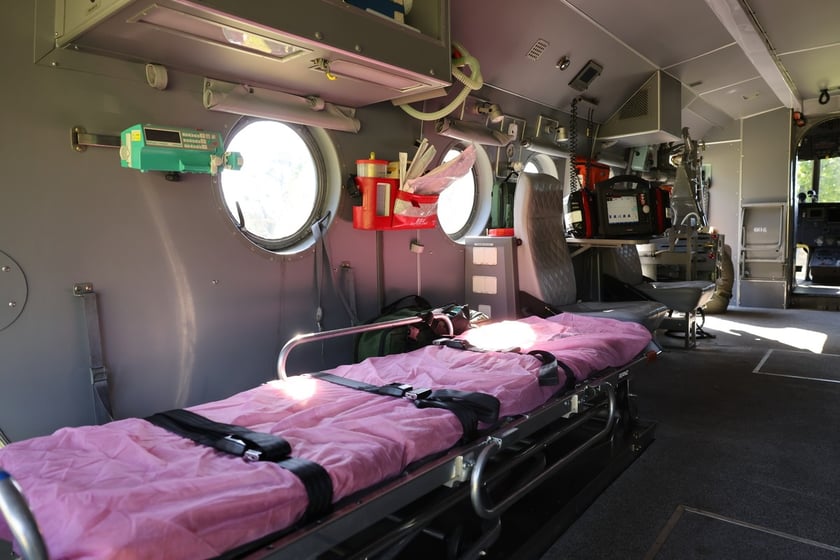 Ćwiczenia w szkole oficerskiej realizowano na podstawie doświadczeń z frontu w Ukrainie