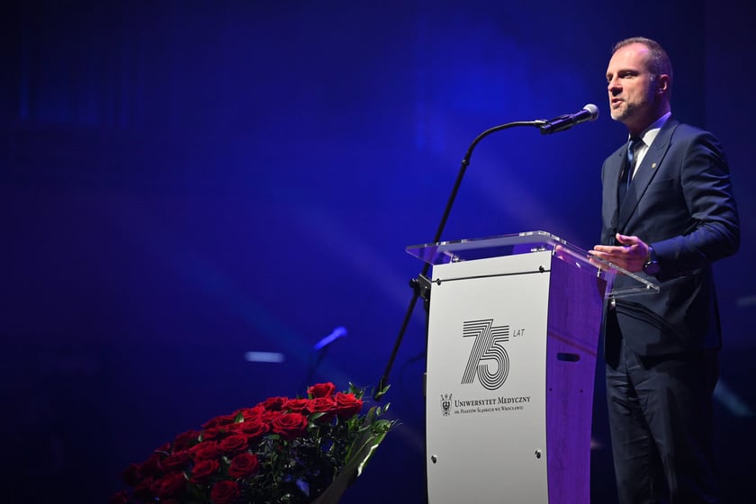 Gala z okazji 75-lecia Uniwersytetu Medycznego we Wrocławiu