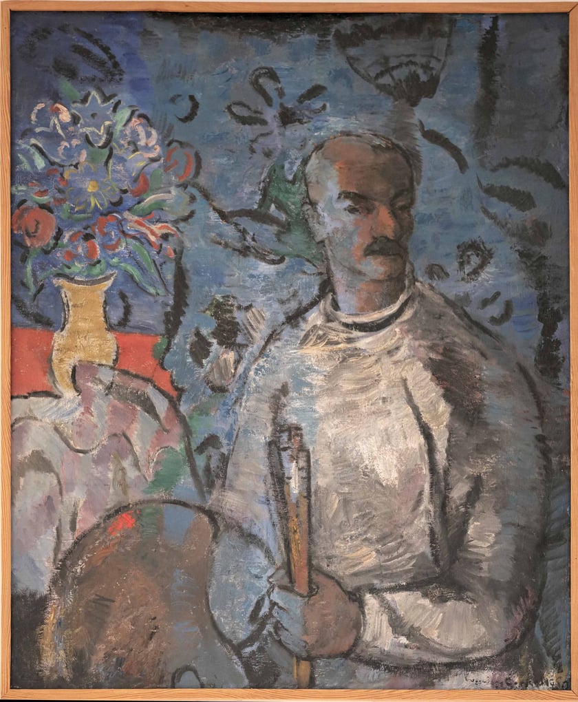 Eugeniusz Geppert, Autoportret (1963)