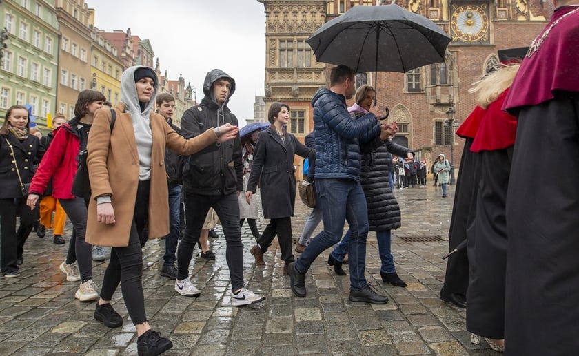 Polonez dla Fredry 2022 na Rynku we Wrocławiu