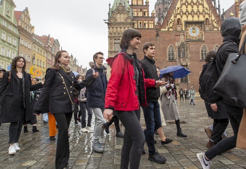 Polonez dla Fredry 2022 na Rynku we Wrocławiu