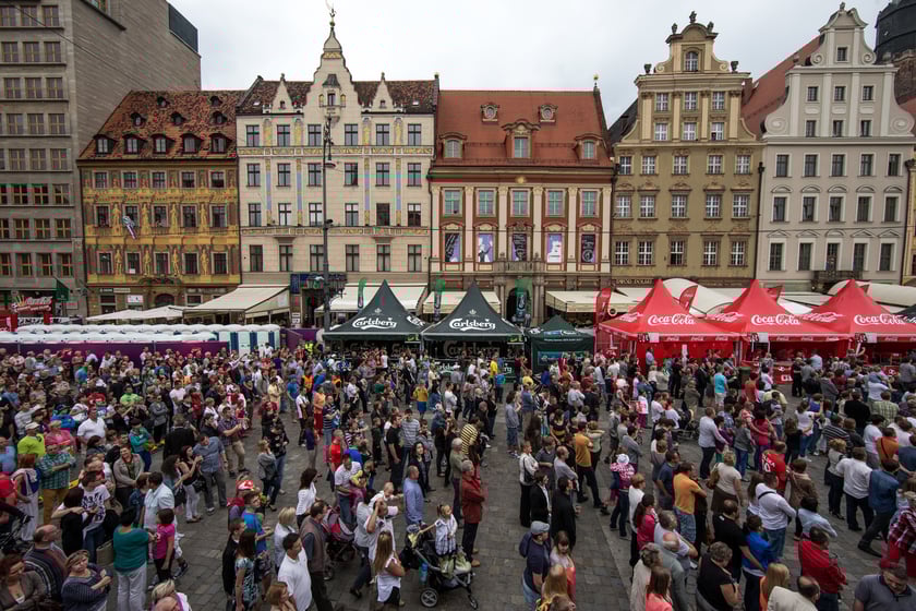 Euro 2012 we Wrocławiu, kibice, mecze, stadion, Rynek