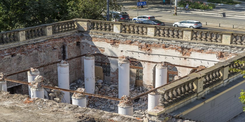 Rewaloryzacja dawnego Bastionu Sakwowego na Wzgórzu Partyzantów - sierpnień 2022