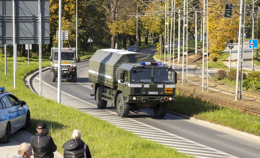 Transport niewybuchu z Osobowic