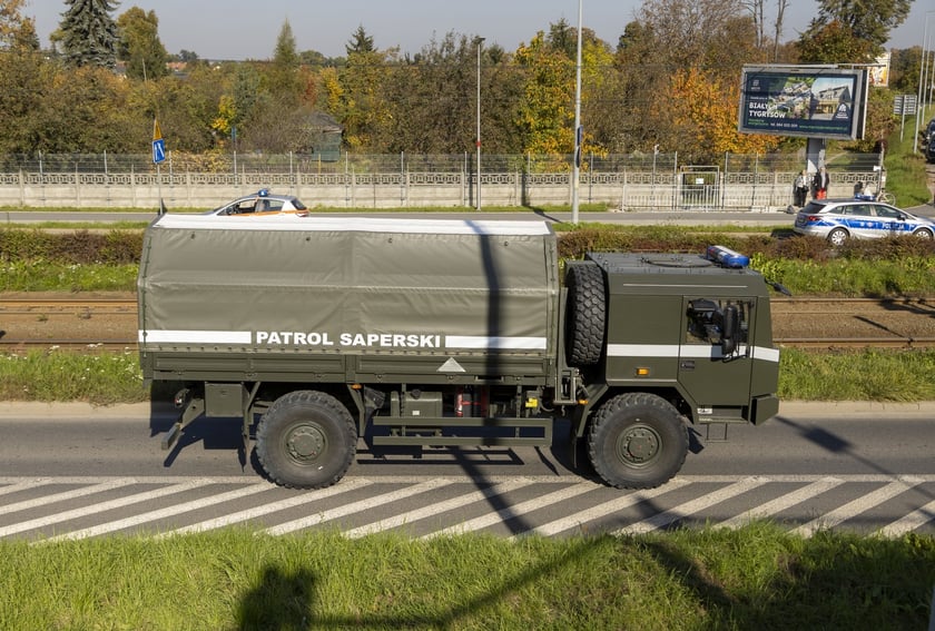 Transport niewybuchu z Osobowic
