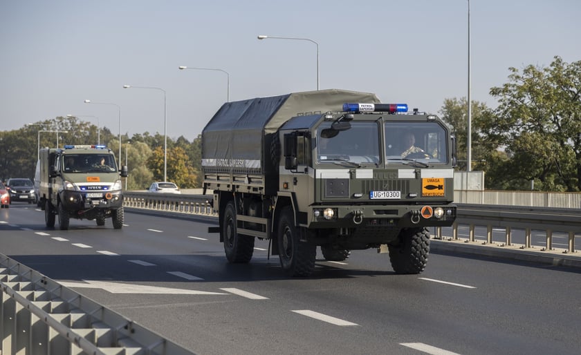 Transport niewybuchu z Osobowic