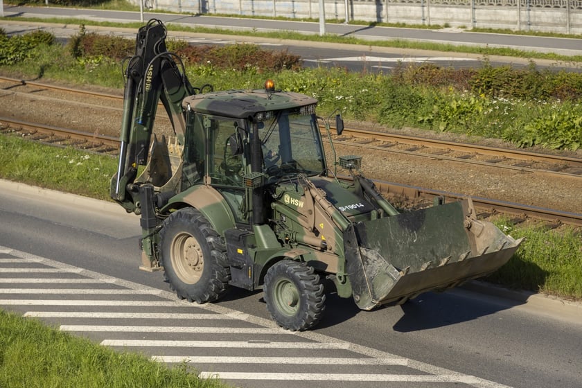 Transport niewybuchu z Osobowic