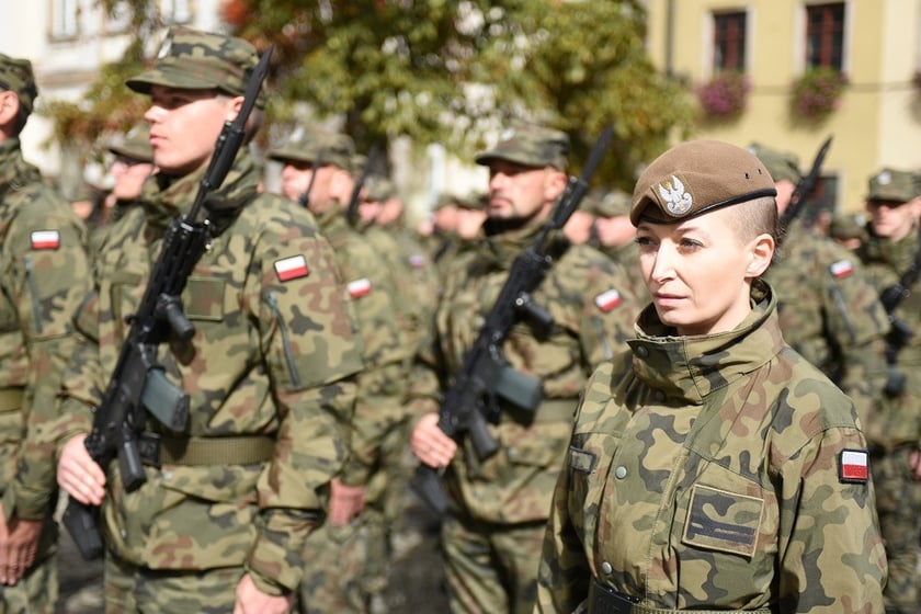 Uroczysta przysięga nowych terytorialsów odbyła się w ten weekend