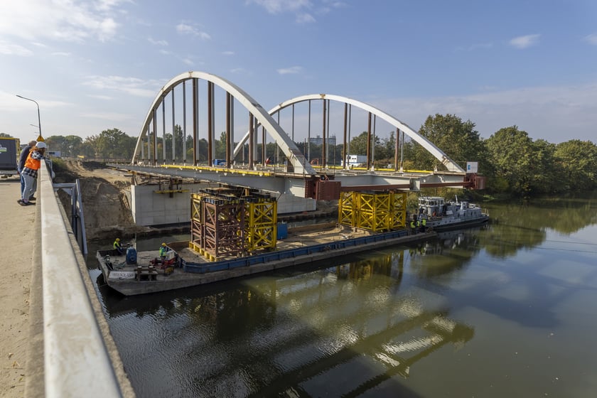 Most Chrobrego w piątek, 14 października