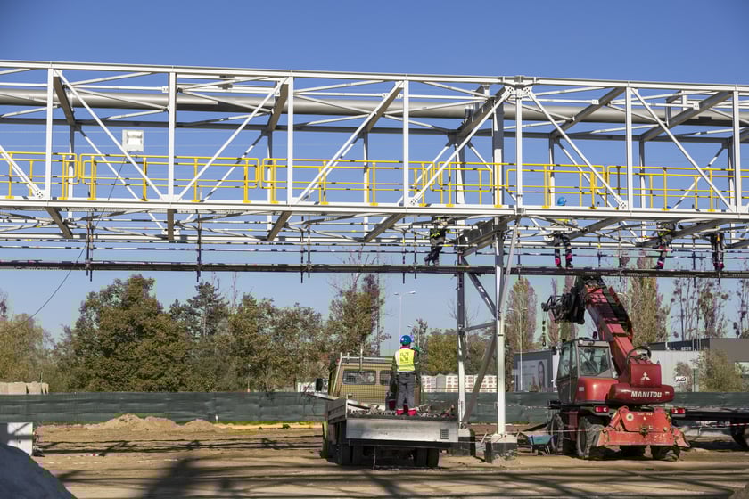 Budowa elektrociepłowni Czechnica w Siechnicach