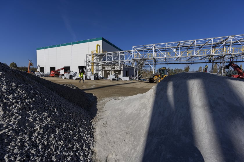 Budowa elektrociepłowni Czechnica w Siechnicach