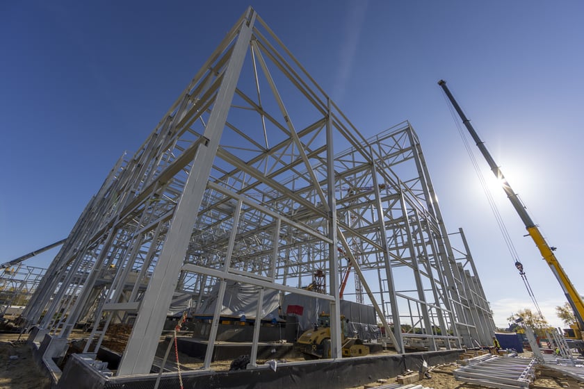 Budowa elektrociepłowni Czechnica w Siechnicach