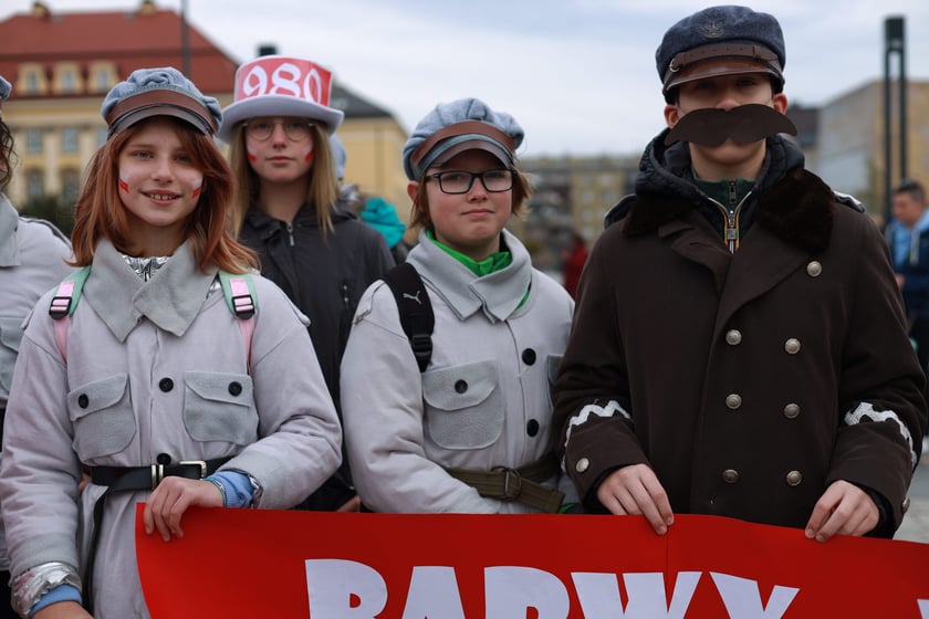 Radosna Parada niepodległości 2022 Wrocław