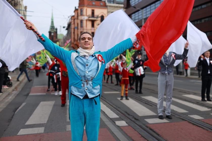 Radosna Parada niepodległości 2022 Wrocław